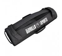 Gorilla Sports® Fitness Power Bag - 20/30kg, Rempli Sable Métallique, Poids Réglables, 6 Poignées - Sac de Poids, Sable Musculation, à Lesté, Sandbag, Entraînement, Force, Gym