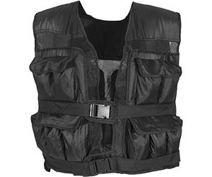 Gorilla Sports Gilet lesté de 20 kg