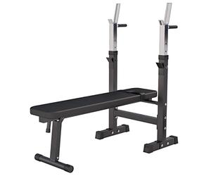 Gorilla Sports GS006 Banc de musculation avec support de barre