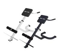 Gorilla Sports GS010 Appareil de Musculation Hyper Extension incliné à 45° pour dorsaux