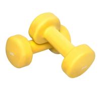 GORILLA SPORTS® Haltères en néoprène-2x4kg, Antidérapant - Paire d'haltères, Poids, Gymnastique, Musculation, Entraînement, Fitness