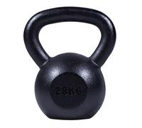 GORILLA SPORTS® Kettlebell 2-32 kg, Simple ou Set, Fonte, Fond Plat, Argent | Antidérapant, Résistant à l’Eau, Poignée Ergonomique; Poids Musculation, Fitness Matériel, Sport Maison, Home Gym