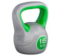 GORILLA SPORTS® Kettlebell 2 à 20 kg, Plastique Coloré, Avec/Sans Support | Individuel ou Ensemble, Poignée, Fond Plat; Bouilloire de Poids, Haltère à Boule, Entraînement, Musculation, Fitness
