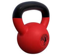 GORILLA SPORTS® Kettlebell en fonte 2 à 32 kg, vinyle, individuelle ou set | Avec poignée; bouilloire de poids, haltère à boule pour musculation, entraînement, fitness et gym