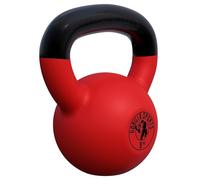 GORILLA SPORTS® Kettlebell en fonte 2 à 32 kg, vinyle, individuelle ou set | Avec poignée; bouilloire de poids, haltère à boule pour musculation, entraînement, fitness et gym