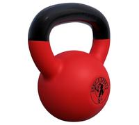 GORILLA SPORTS® Kettlebell en fonte 2 à 32 kg, vinyle, individuelle ou set | Avec poignée; bouilloire de poids, haltère à boule pour musculation, entraînement, fitness et gym