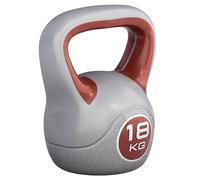 GORILLA SPORTS® Kettlebell - Poids de 2 à 20 kg, Individuel/Ensemble, avec Poignée, Avec/Sans Support, Plastique, en Couleurs - Bouilloire de Poids, Haltère à Boule, Entraînement, Musculation, Fitness
