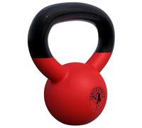 Gorilla Sports® Kettlebell - Poids de 2 à 32 kg, Individuel/Ensemble, avec Poignée, Fonte, Revêtement en Vinyle - Bouilloire de Poids, Haltère à Boule, Musculation, Entraînement, pour Fitness, Gym