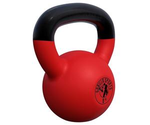 Gorilla Sports® Kettlebell - Poids de 2 à 32 kg, Individuel/Ensemble, avec Poignée, Fonte, Revêtement en Vinyle - Bouilloire de Poids, Haltère à Boule, Musculation, Entraînement, pour Fitness, Gym