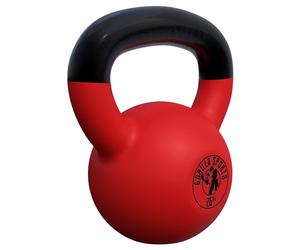 GORILLA SPORTS® Kettlebell - Poids de 2 à 32 kg, Individuel/Ensemble, avec Poignée, Fonte, Revêtement en Vinyle - Bouilloire de Poids, Haltère à Boule, Musculation, Entraînement, pour Fitness, Gym