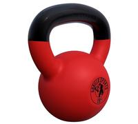 Gorilla Sports® Kettlebell - Poids de 2 à 32 kg - Individuel/Set - en Fonte - Revêtement en Vinyle - Protège Le Sol - Haltères sphériques - Poids Ronds pour Fitness, Gym, Musculation
