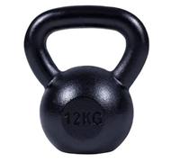 GORILLA SPORTS® Kettlebell - Set ou Simple, Haute Qualité, Fonte, Antidérapant, Fond Plat, Imperméable, Confortable, Noir/Argent - Poids Musculation, Fitness Materiel, Sport Maison, Home Gym
