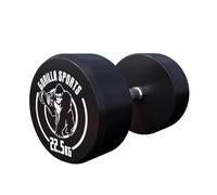 GORILLA SPORTS® Kit Haltères - 325kg, avec Rack Musculation, 2,5-35kg, Haute Qualité, Fonte, Caoutchouc, Noir - Dumbbell Set, Poids Musculation, Home Gym, Matériel de Sport Maison