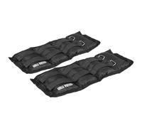 GORILLA SPORTS® Lot de 2 poids réglables pour chevilles et poignets de 1 kg, 2 kg, 3 kg, 4 kg, 5 kg, 6 kg, 7 kg, 8 kg, 10 kg