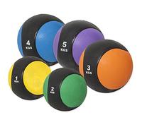 Gorilla Sports® Medecine Ball - Individuel/Ensemble 1/2/ 3/4/5/6/7/8/9/10 kg Poids, Antidérapante - Slamball, Balles de Poids, Musculation, pour Fitness, Gym, Entraînement