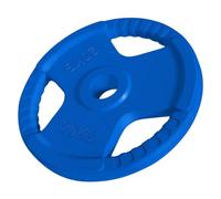 GORILLA SPORTS® Poids Musculation Olympique - Disque Simple 1,25-25kg ou Set de 30kg, Tri-Grip, Ø 50/51mm, Fonte, Caoutchouc - Disque Musculation Olympique, Matériel de Fitness