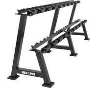 GORILLA SPORTS® Rack extra large pour 20 haltères monobloc, max. 500 kg
