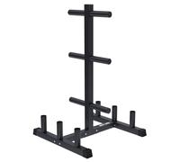 GORILLA SPORTS® Rack olympique pour poids et barres, max. 300 kg
