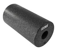 GORILLA SPORTS® Rouleau de Massage Fascias - 29 x 15 cm, Dureté Moyenne, en Mousse, Noir - Automassage Foam Roller, Entraînement Fascia, Musculaire Liege, pour Trigger Point, Fitness, Pilates, Yoga,