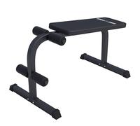 GORILLA SPORTS Sit Up Banc - 120 x 67 x 63-49 cm, fixation des jambes rembourrée, charge maximale 150 kg, noir - Banc de musculation, banc de musculation, banc de fitness, banc de fitness, banc de
