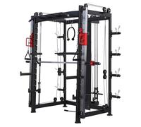 Gorilla Sports® Smith Machine Multifonction, multipresse, Max. 200-300 kg