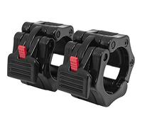 Gorilla Sports Stop disques - Fermeture Rapide pour Barres d'haltères Olympiques 50mm - Lot de 2