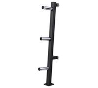 GORILLA SPORTS® Support mural pour disques 30/50 mm, 6 barres, 300 kg