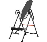 Gorilla Sports® Table d’Inversion Pliable pour entraînement du Dos | Cale-pieds réglables pour toutes les tailles, musculation et étirements du dos, dimensions 203 x 65,5 x 152,5 cm