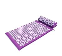 GORILLA SPORTS® Tapis d’Acupression avec Coussin et Sac, 68 x 42 x 2,5 cm | Lavable, Housse 100 % Coton, 230 Pads à Picots, Coloris au Choix; Tapis de Massage, Relaxation, Méditation, Automassage