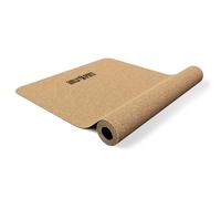 GORILLA SPORTS® Tapis de yoga en liège 183 × 61 cm, 5 mm, antidérapant | Surface légère, hydrophobe, sans odeur et douce pour la peau, adaptée au Pilates, fitness et gymnastique