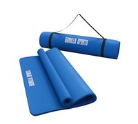 Gorilla Sports - Tapis en mousse pour le sport à domicile - Mixte - Bleu (Royal)190 x 60 x 1.5 cm
