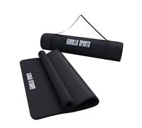 Gorilla Sports - Tapis en mousse pour le sport à domicile - Mixte - Noir190 x 100 x 1.5 cm