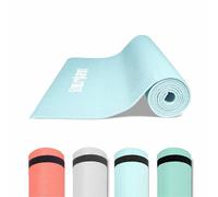 GORILLA SPORTS ® Tapis Yoga - 180x60x0,5cm, Léger, Antidérapant, avec Sangle Transport, Couleur au Choix - Mat Fitness, Pilates, Exercice, Entraînement, Maison
