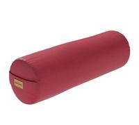 GORILLA SPORTS® Traversins de Yoga - Rouleau, Ø 20 cm, en 100% Coton, Housse Lavable, avec Poignée, Rembourrage d'épeautre Bio, Couleurs au Choix - Bolster de Yoga, Coussin, pour Pilates, Méditation