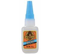 Gorilla Super Colle 15g Liquide Formule Caoutchouc Renforcé Haut Bleu Métal Bois