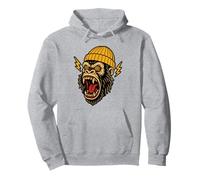 Gorilla Tattoo Vintage Classic American Old School Tatouages Sweat à Capuche