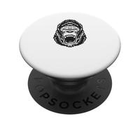 Gorilla Vegan - Sauvez Les Animaux, Aimez Les légumes, végétarien PopSockets PopGrip Adhésif