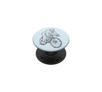 Gorilla Vélo de Cyclisme avec Singe Amusant PopSockets PopGrip Adhésif
