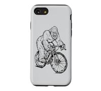 Gorilla Vélo de Cyclisme en Forme de Singe Coque pour iPhone SE (2020) / 7/8