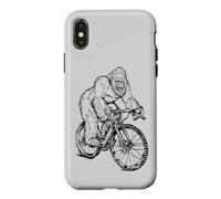 Gorilla Vélo de Cyclisme en Forme de Singe Coque pour iPhone X/XS