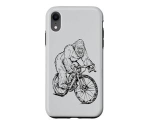 Gorilla Vélo de Cyclisme en Forme de Singe Coque pour iPhone XR