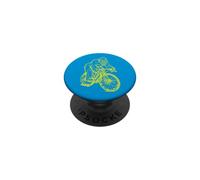 Gorilla Vélo en Forme de Singe Amusant PopSockets PopGrip Adhésif