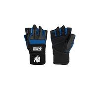 Gorilla Wear Gants Wrist Wrap - Dallas - Noir/Bleu