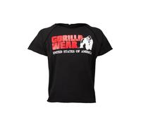 GORILLA WEAR Homme Top Classic Work Out T shirt, Noir, XL EU