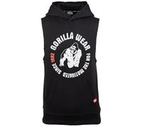Gorilla Wear Marshall Sweat à Capuche sans Manches - Vert armée - 2XL