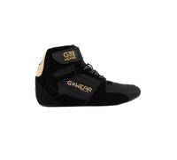 GORILLA WEAR Mixte Gwear Pro Hauts Basket, Noir/Or, 47 EU