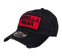 GORILLA WEAR Mixte Harrison Casquette de baseball, Rouge, Taille unique EU