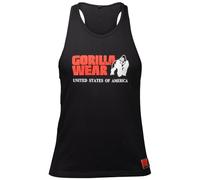 Gorilla Wear Débardeur de Fitness Classique T-Shirt, Noir, s Homme
