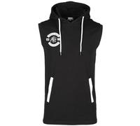 Gorilla Wear Oswego S/L T-Shirt à Capuche, Noir, s Homme