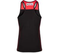 Gorilla Wear Wallace Débardeur Caraco, Noir/Rouge, S Hommes